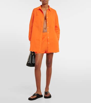 Camicia Mika in cotone trasparente | Jade Swim