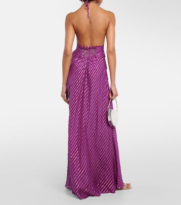 Silk-blend maxi dress | Johanna Ortiz