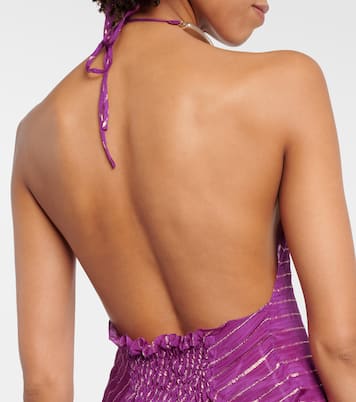 Silk-blend maxi dress | Johanna Ortiz