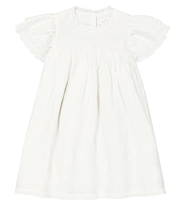 Vanya broderie anglaise ramie dress | C'era Una Volta