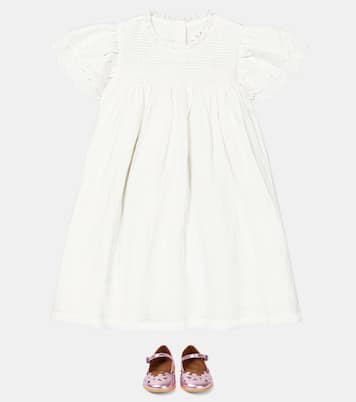 Vanya broderie anglaise ramie dress | C'era Una Volta