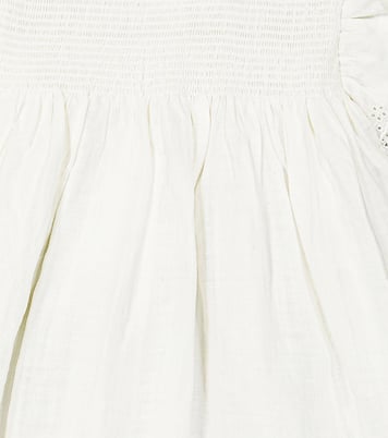 Vanya broderie anglaise ramie dress | C'era Una Volta