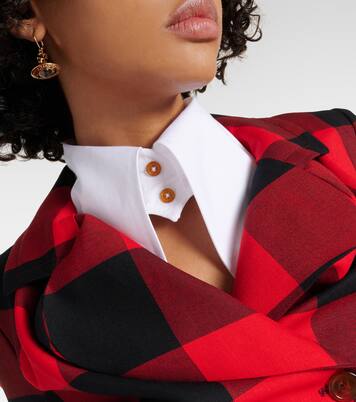 Drunken Tailored virgin wool blazer in multicoloured