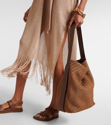 Midikleid Macao aus Lamé | Max Mara