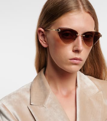 Occhiali da sole cat-eye Panthère de Cartier | Cartier Eyewear Collection