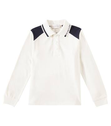 Polo in cotone con logo | Moncler Enfant