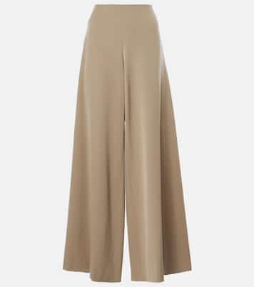 Weite Hose Dela aus Wolle | The Row