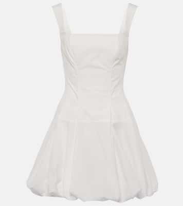 Vestido corto Juni de popelín de algodón | Simkhai