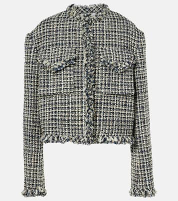 Wool-blend tweed jacket | Sacai
