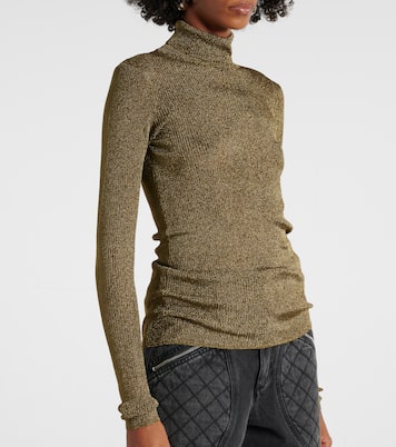 Lamé turtleneck sweater | Isabel Marant