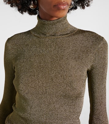 Lamé turtleneck sweater | Isabel Marant