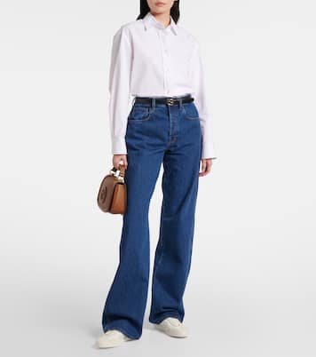 Sneakers G74 mit Veloursleder | Gucci
