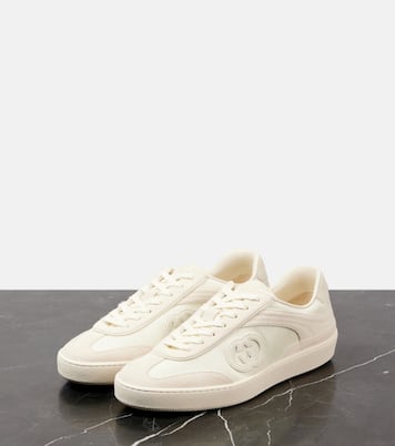 Sneakers G74 mit Veloursleder | Gucci