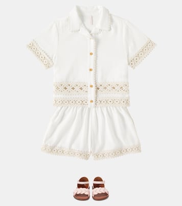 Shorts Wylie aus Baumwolle | Zimmermann Kids