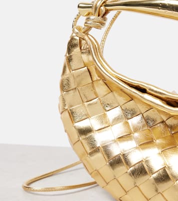 Sac Baby Sardine Mini en cuir métallisé | Bottega Veneta
