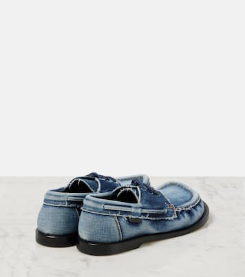 Chaussures bateau Campo en jean | Loewe