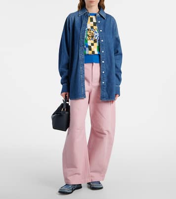 Chaussures bateau Campo en jean | Loewe