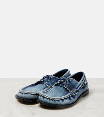 Chaussures bateau Campo en jean | Loewe