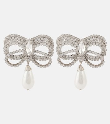 Orecchini Crystal Bow | Alessandra Rich