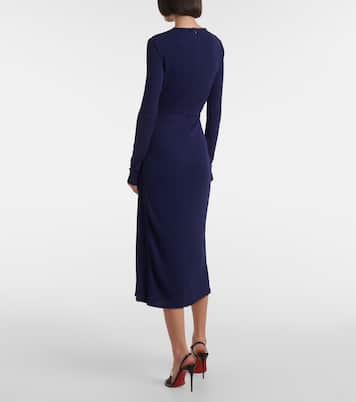 Abito midi in crêpe di jersey | Erdem