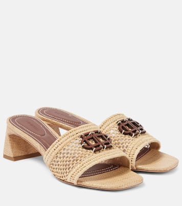 Mules Sydney en raphia | Simkhai
