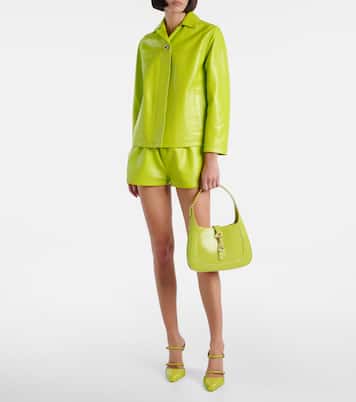 Mules in pelle con zeppa | Gucci