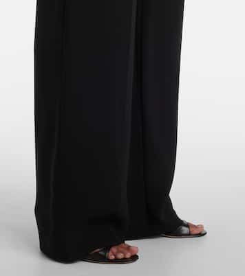 Pantaloni a gamba larga Maud in cady | Fforme