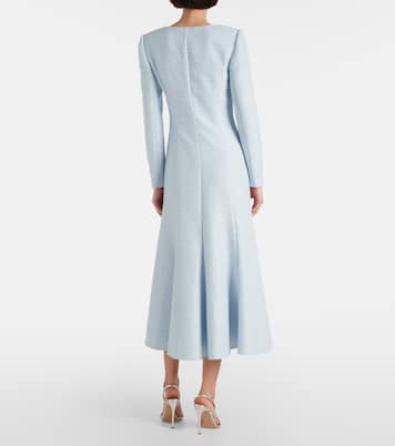 Abito midi in jacquard | Roland Mouret