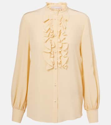 Blusa in seta crêpe de chine | Valentino