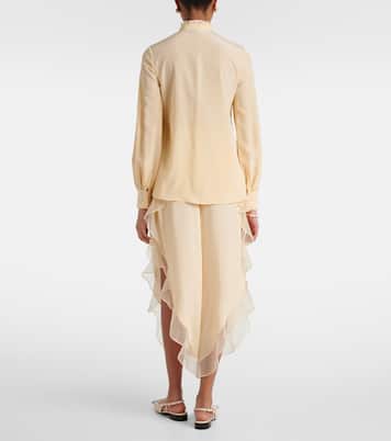 Blusa in seta crêpe de chine | Valentino