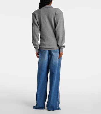 Cashmere and wool polo sweater | Stella McCartney
