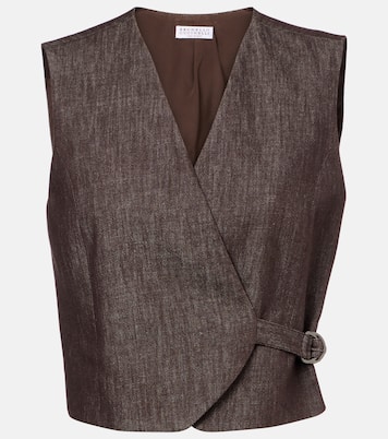 Weste aus Baumwolle | Brunello Cucinelli