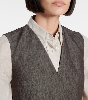 Weste aus Baumwolle | Brunello Cucinelli