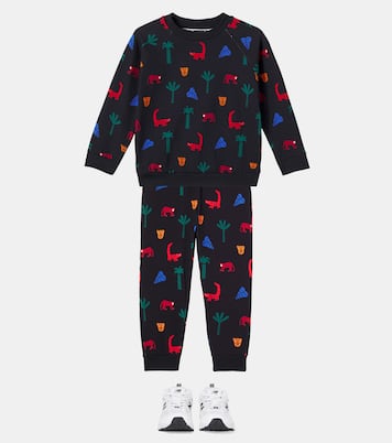 Bioma cotton-blend jersey sweatpants | Fábula