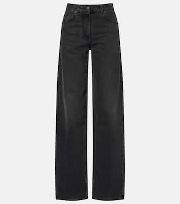 High-Rise Straight Jeans Clair | The Row