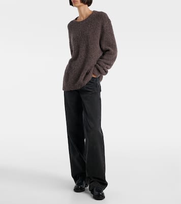 High-Rise Straight Jeans Clair | The Row