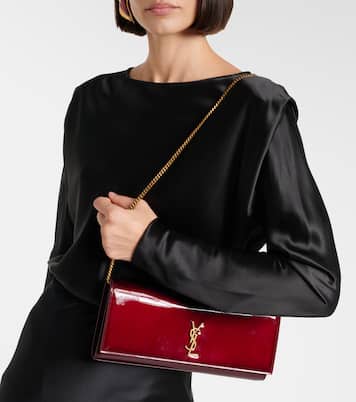 Kate patent leather clutch | Saint Laurent