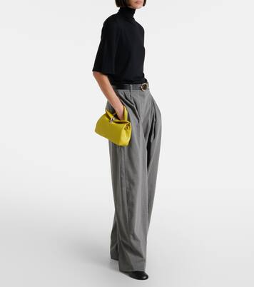 Valerie Small leather top-handle bag | Jacquemus