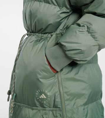 Hooded puffer coat | Adidas by Stella McCartney