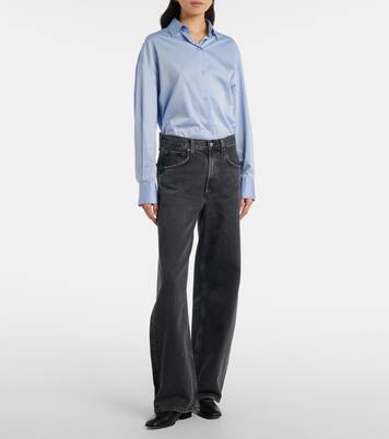 Low Curve low-rise wide-leg jeans | Agolde