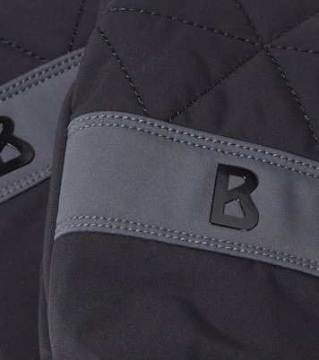 Janne logo quilted mittens | Bogner Kids