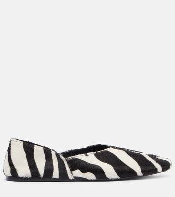 Bedruckte Ballerinas Jane aus Kalbshaar | Khaite