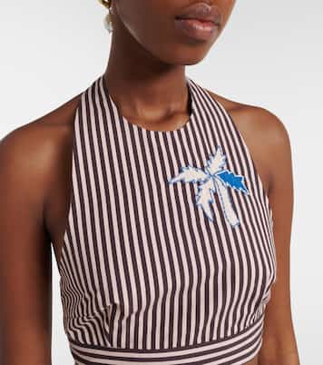 Cropped-Top Sirocco aus Baumwolle | Alémais