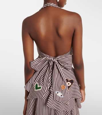 Cropped-Top Sirocco aus Baumwolle | Alémais