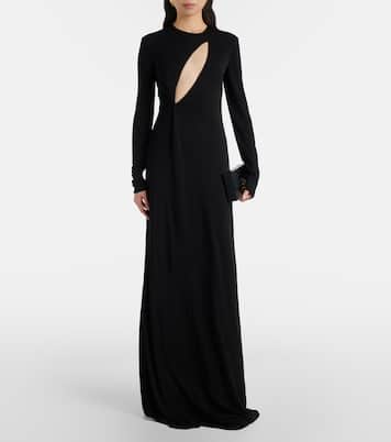 Cutout crêpe jersey gown | Tom Ford