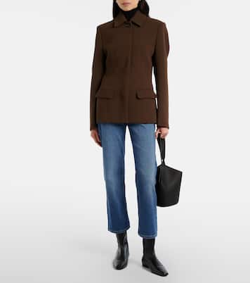 Florence cropped straight jeans | AG Jeans