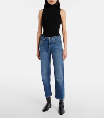 Florence cropped straight jeans | AG Jeans