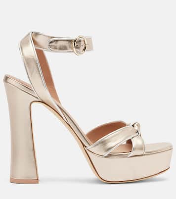 Plateausandalen Rudi 130 aus Leder | Malone Souliers