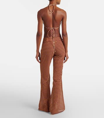 Bowie printed straight pants | Bananhot