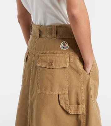 Jupe midi en denim | Moncler